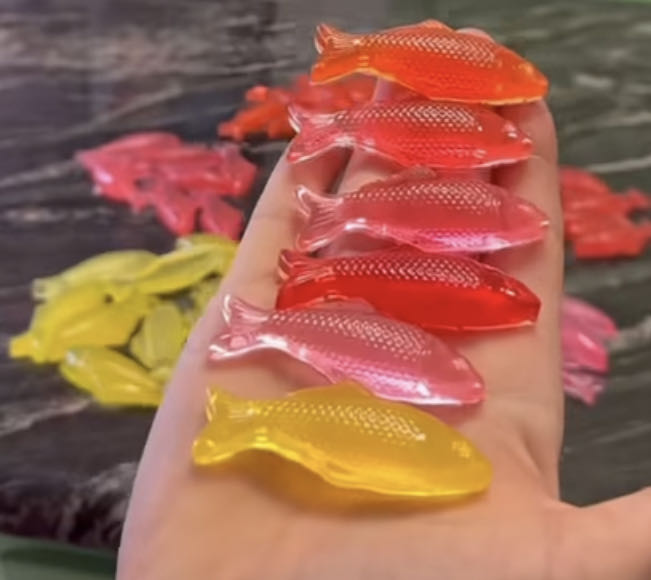 Swedish Fish Chandelier  art collectible - Main Image 2