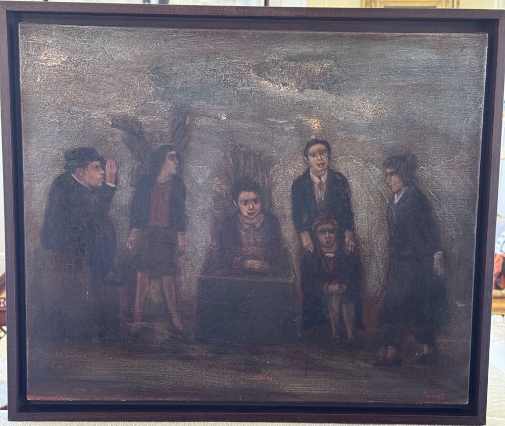 WOMAN WITH MIRROR, 1954