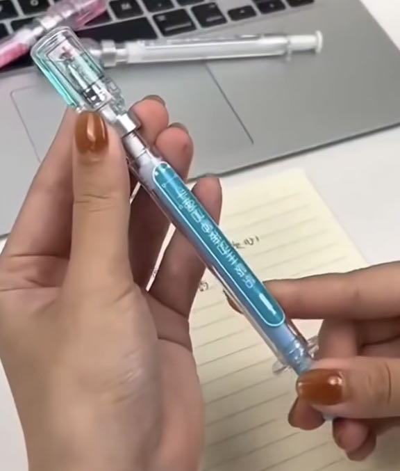 Syringe Gel Pen  art collectible - Main Image 2