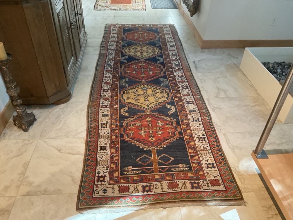 Oriental Rug - Blue, Multi-pattern, Wool