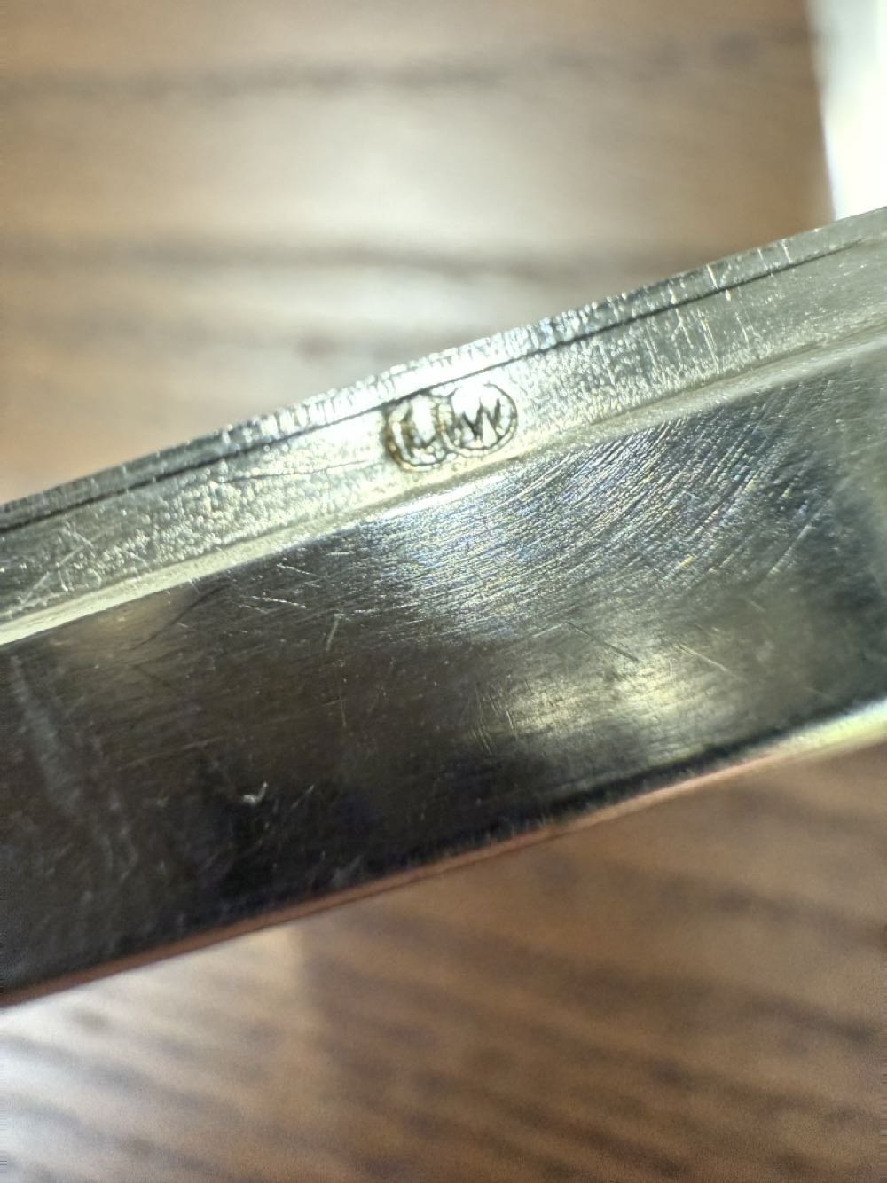 Pillendose rechteckig 925er Silber mit feinen Strukturen  art collectible - Main Image 4