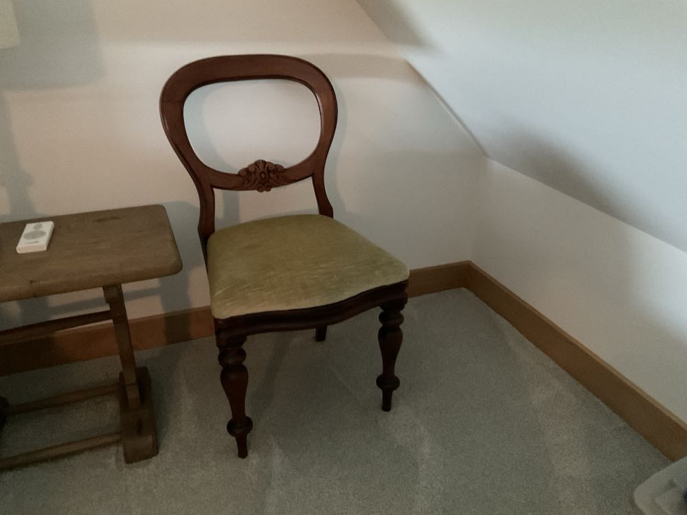 Chairs With Cut Out Back  art collectible - Main Image 2