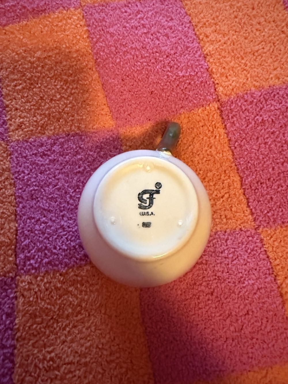 Teacup And Saucer - Franciscan art collectible - Main Image 3