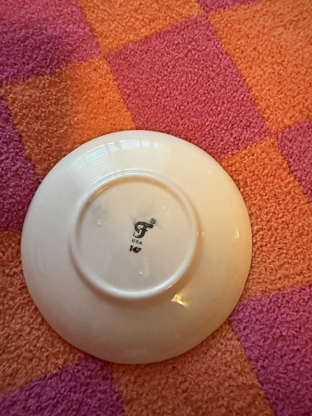 Teacup And Saucer - Franciscan art collectible - Main Image 4