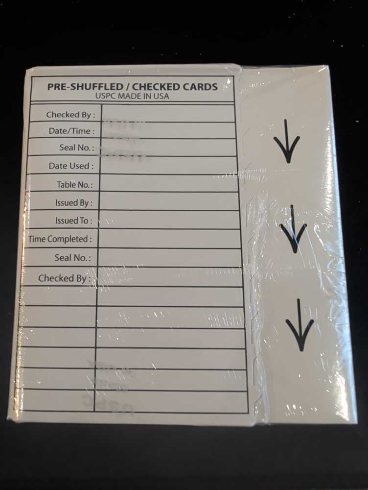 Bumble Bee 6 Deck Preshuffled Pack SHRINK  - USPCC art collectible - Main Image 3