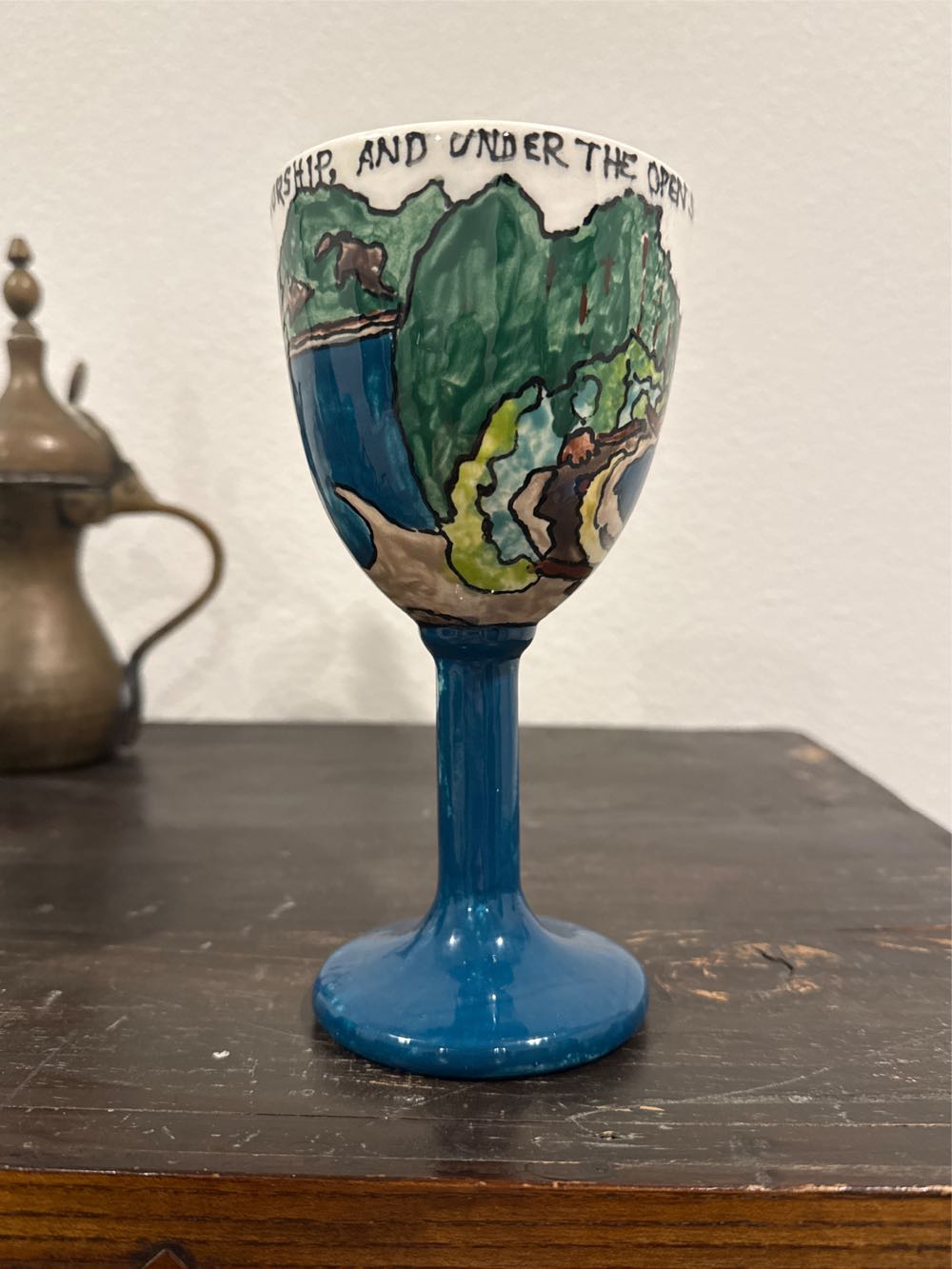 Porteau Cove Chalice By Dave - David R Hackett art collectible - Main Image 3