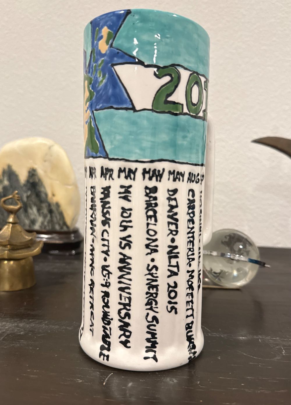 Travel Mug 2015 By Dave  art collectible - Main Image 3