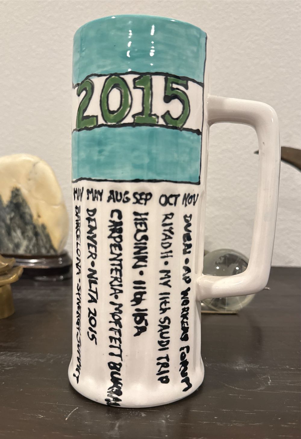 Travel Mug 2015 By Dave  art collectible - Main Image 4