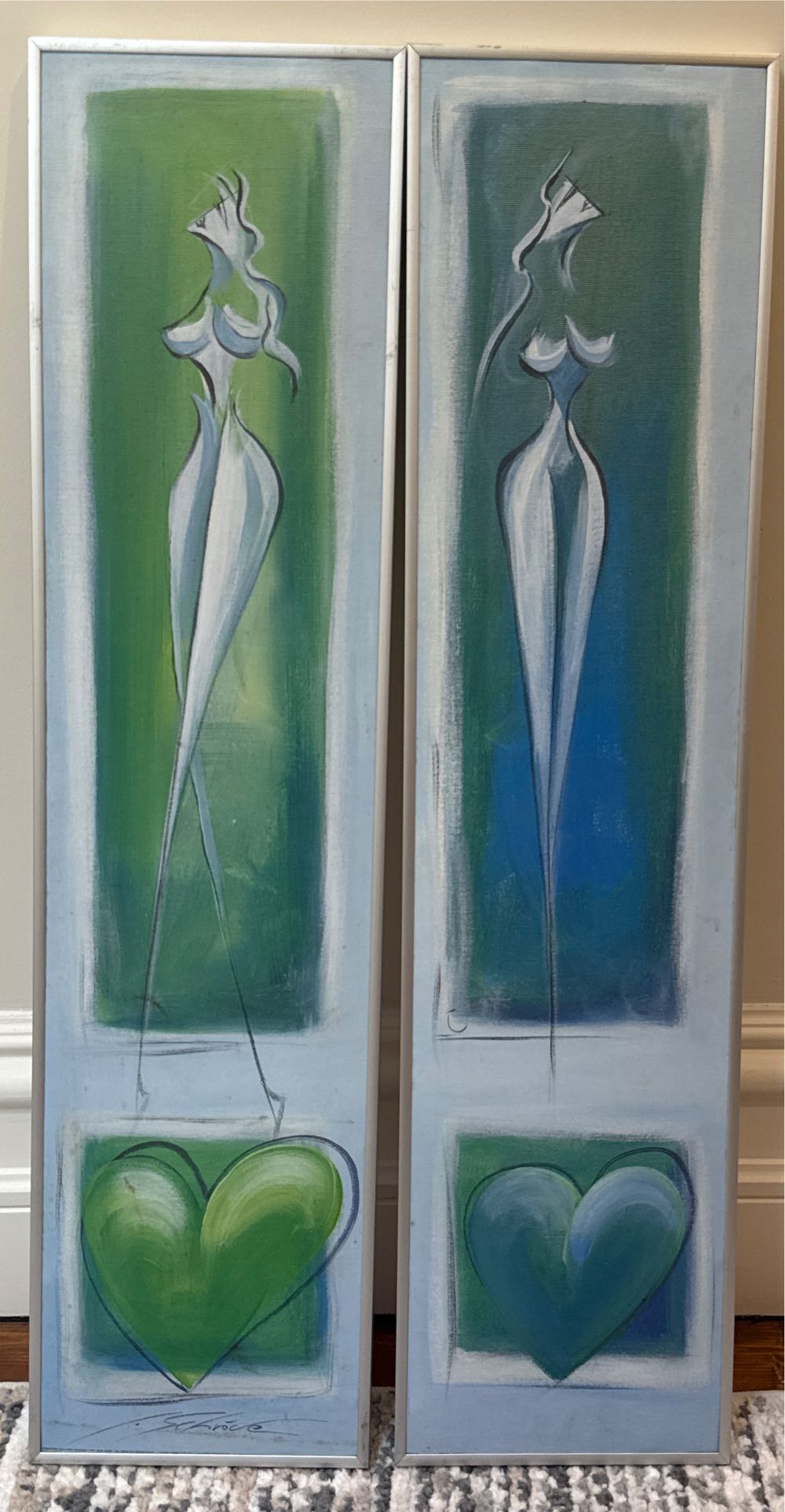 Mud Pie Happy Color Block Dip 3 Piece Set No Size Gray White