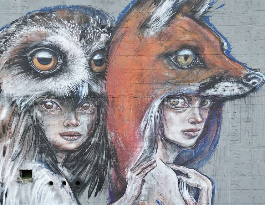 BRD Herakut Berlin 07 Teufelsberg - Herakut art collectible - Main Image 2