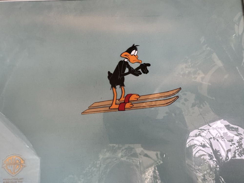 Daffy Duck Production Cel - Warner Bros art collectible - Main Image 2