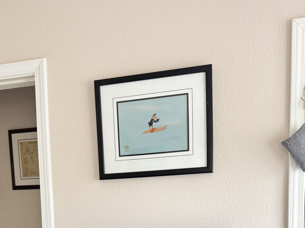 Daffy Duck Production Cel - Warner Bros art collectible - Main Image 3