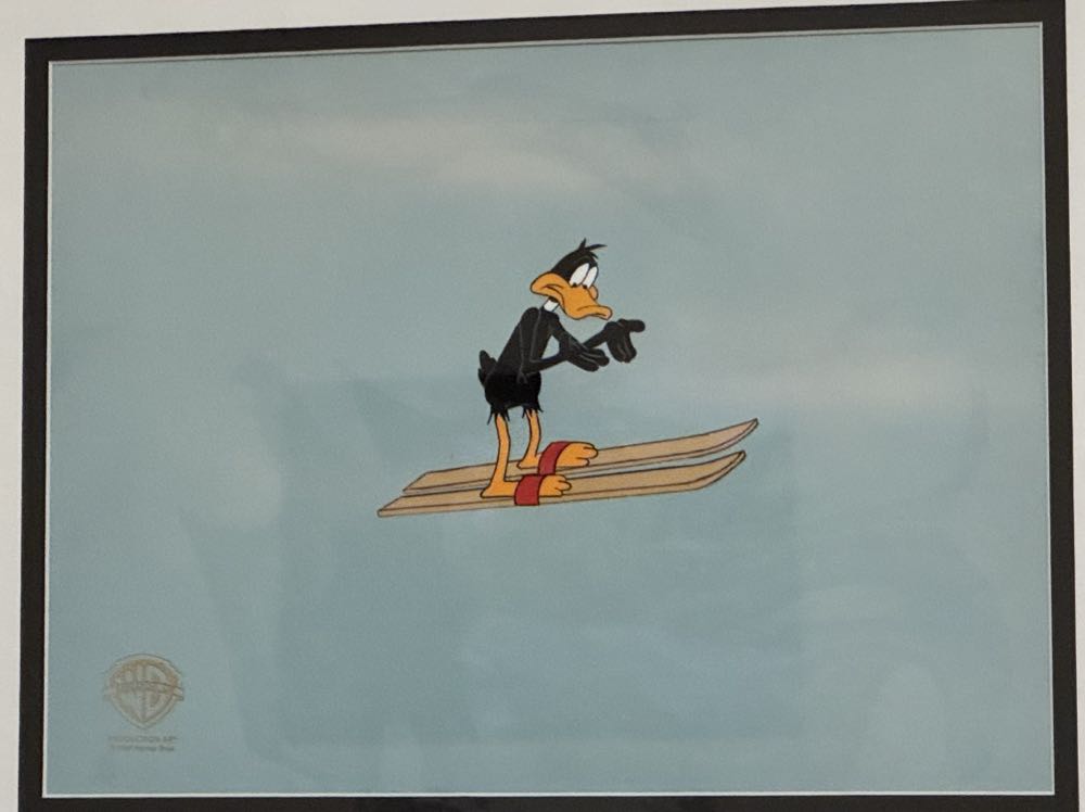 Daffy Duck Production Cel - Warner Bros art collectible - Main Image 4