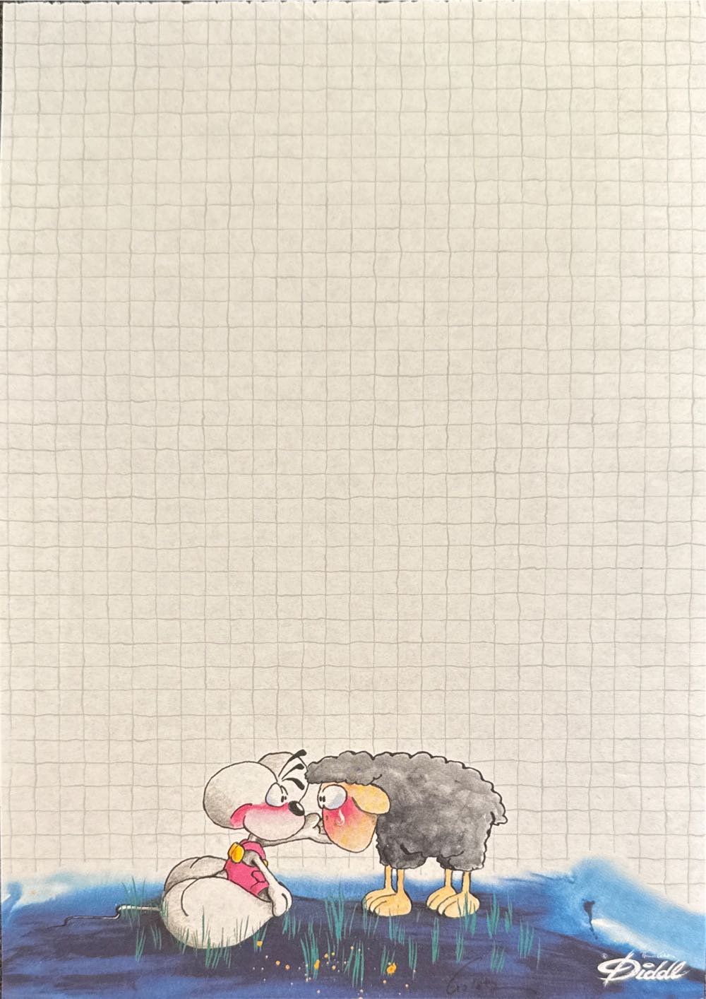 Tintern Abbey With Elegant Figures