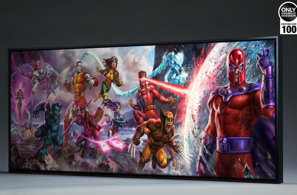 X-Men: A Legend Reborn - Ian MacDonald art collectible [Barcode 747720241756] - Main Image 2