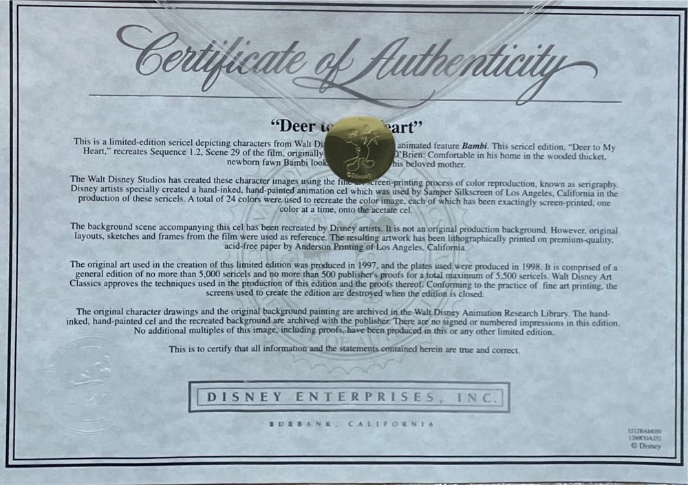 Deer To My Heart  art collectible - Main Image 5