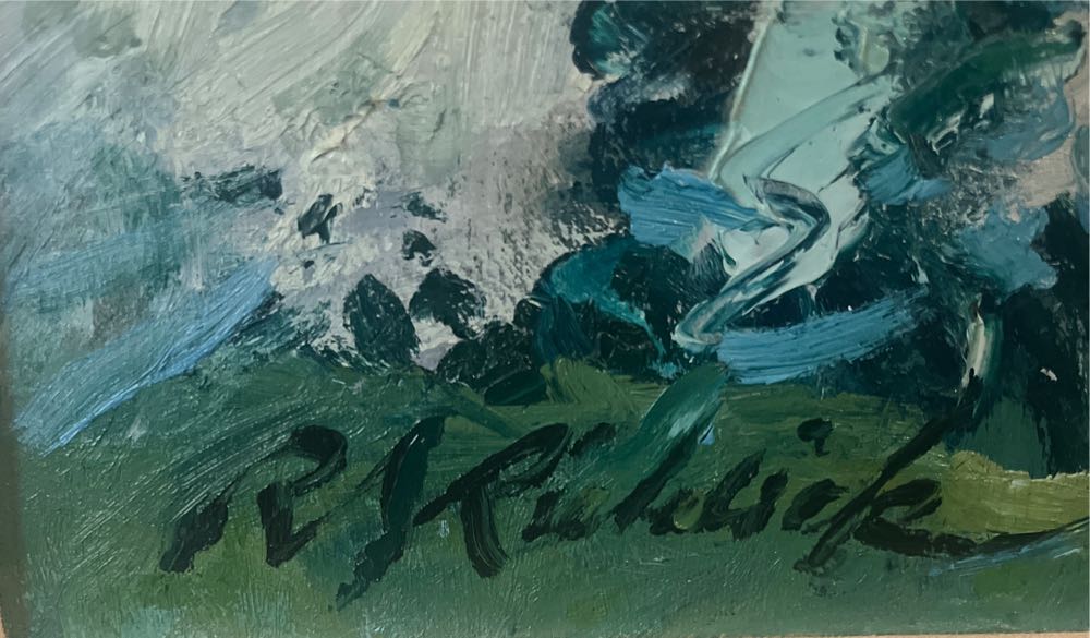 Summer Seaport - Ron S Riddick art collectible - Main Image 2