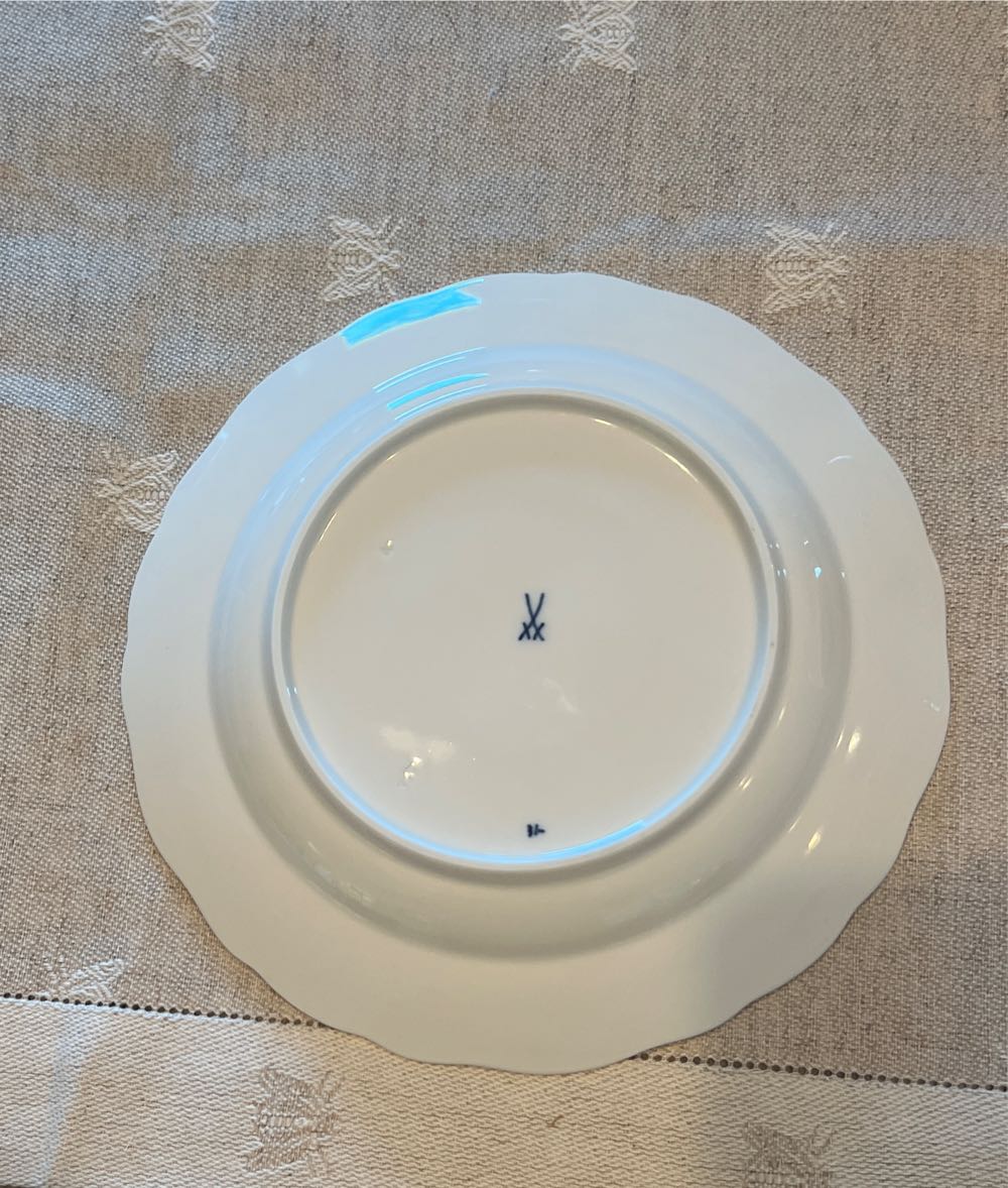 Meissen Blue Onion Salad Plate  art collectible - Main Image 2