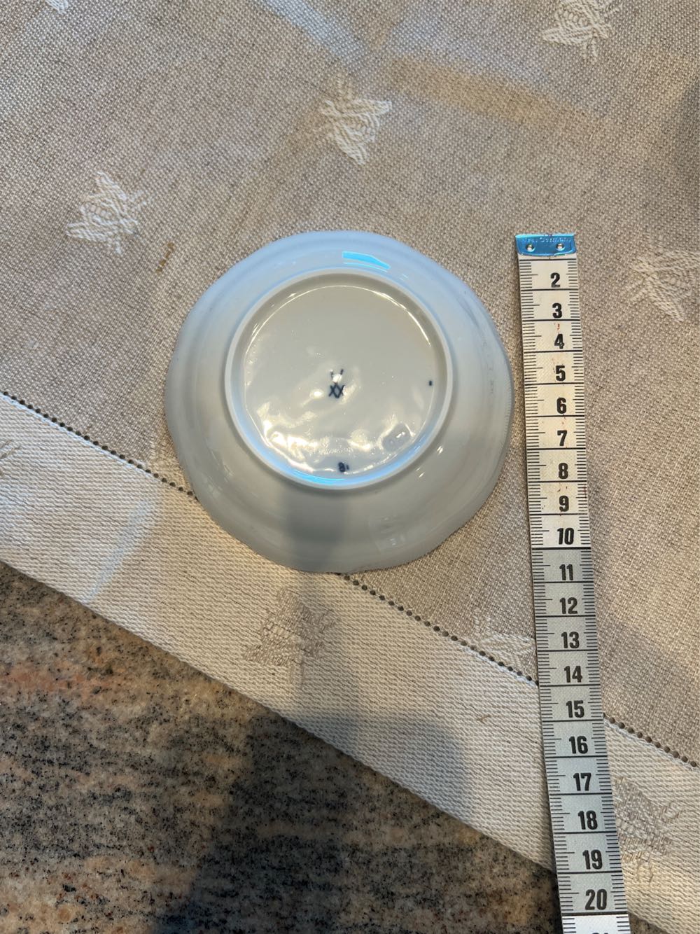 Meissen Blue Onion Small Serving Dish  art collectible - Main Image 2