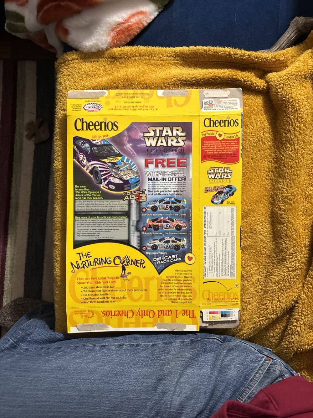 Cheerios (Star Wars Episode II promotion)  art collectible [Barcode 016000666619] - Main Image 2