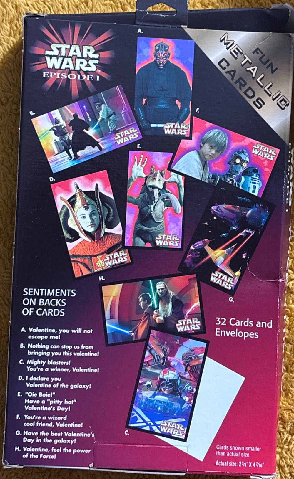 Star Wars Episode I Valentines - Hallmark art collectible - Main Image 2