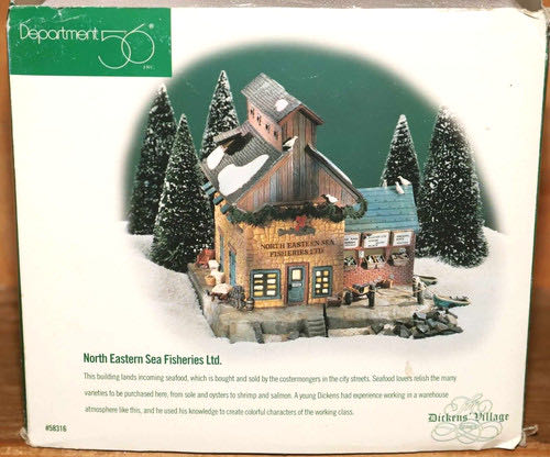 Lemax Vintage Porcelain Santa Claus Christmas Village Dickensvale Collectible