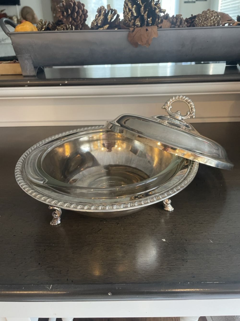 Serving Dish - Covered - International Silver art collectible - Main Image 2