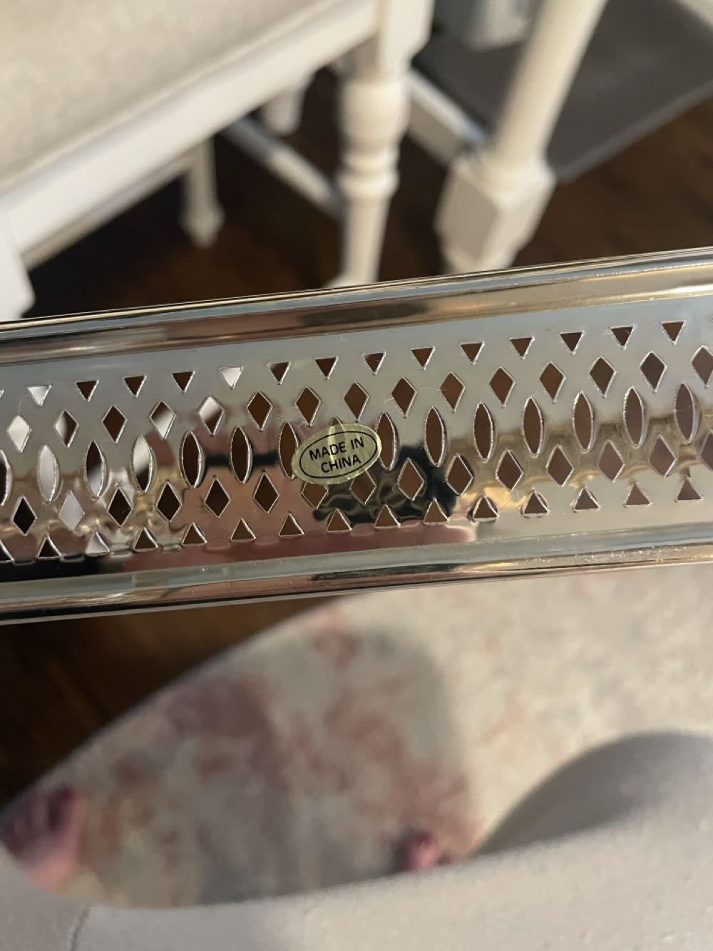 Casserole Holder With Lid & Insert - No Mark art collectible - Main Image 3