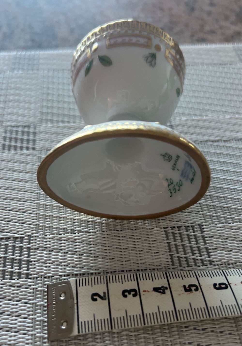 Flora Danica - Egg Cup  art collectible - Main Image 2