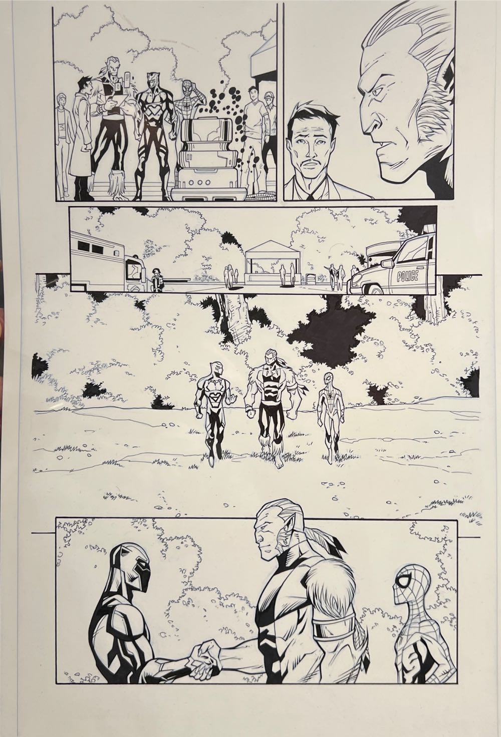 Mountain Slope Scene