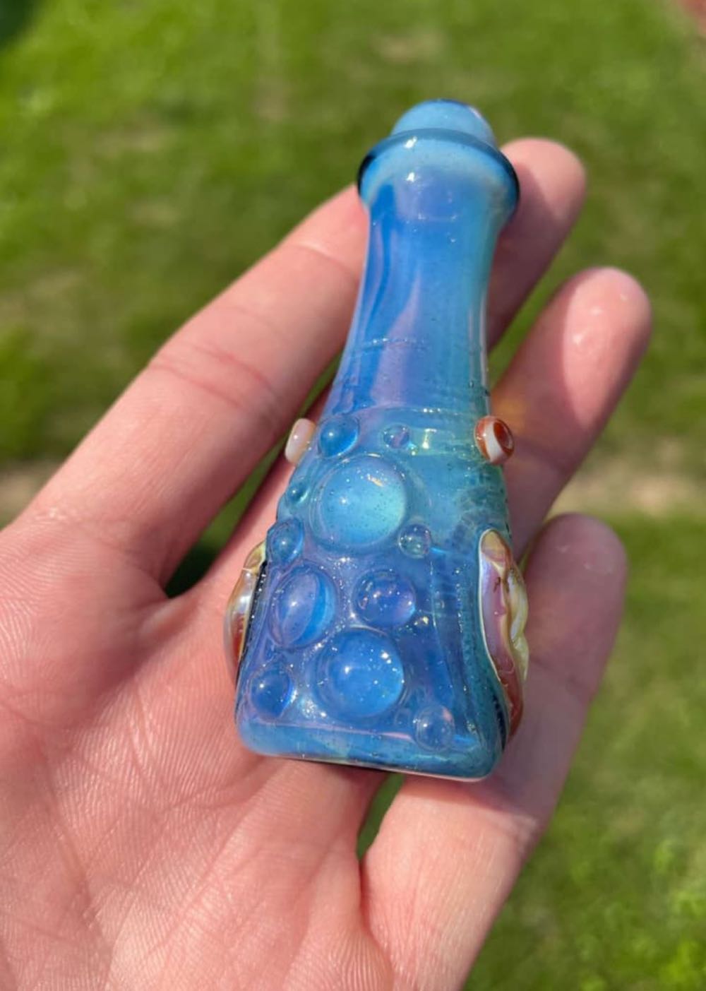 BardGlass Ghost Chillum - @Bardglass art collectible - Main Image 2