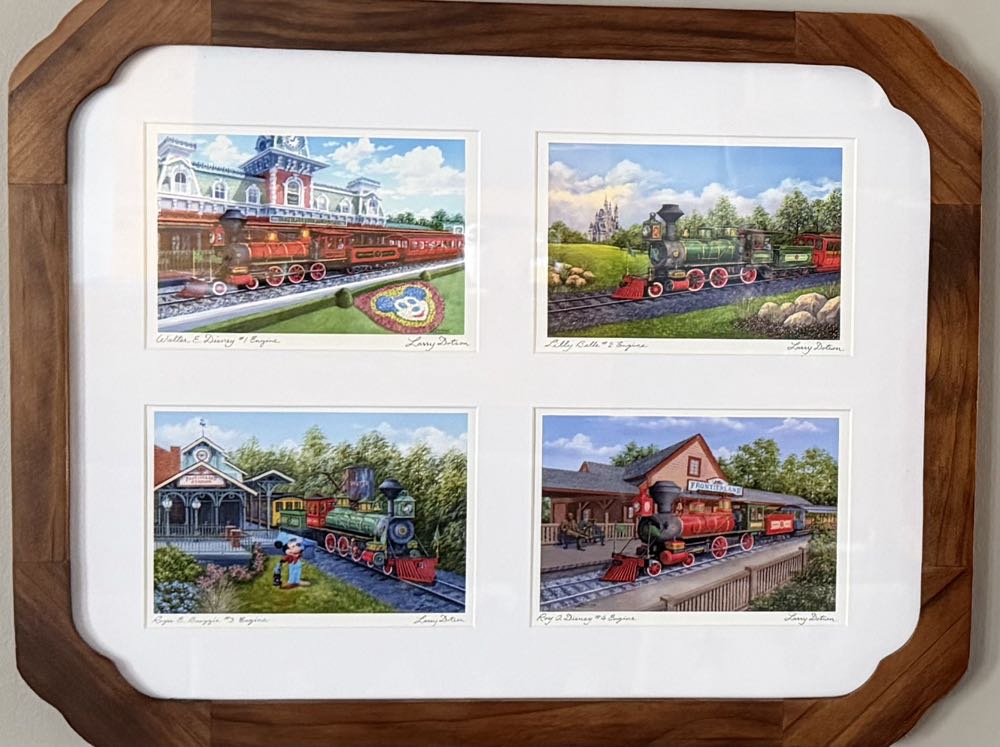 Disney - Walter E. Disney #1 Engine - Larry Dotson art collectible - Main Image 2