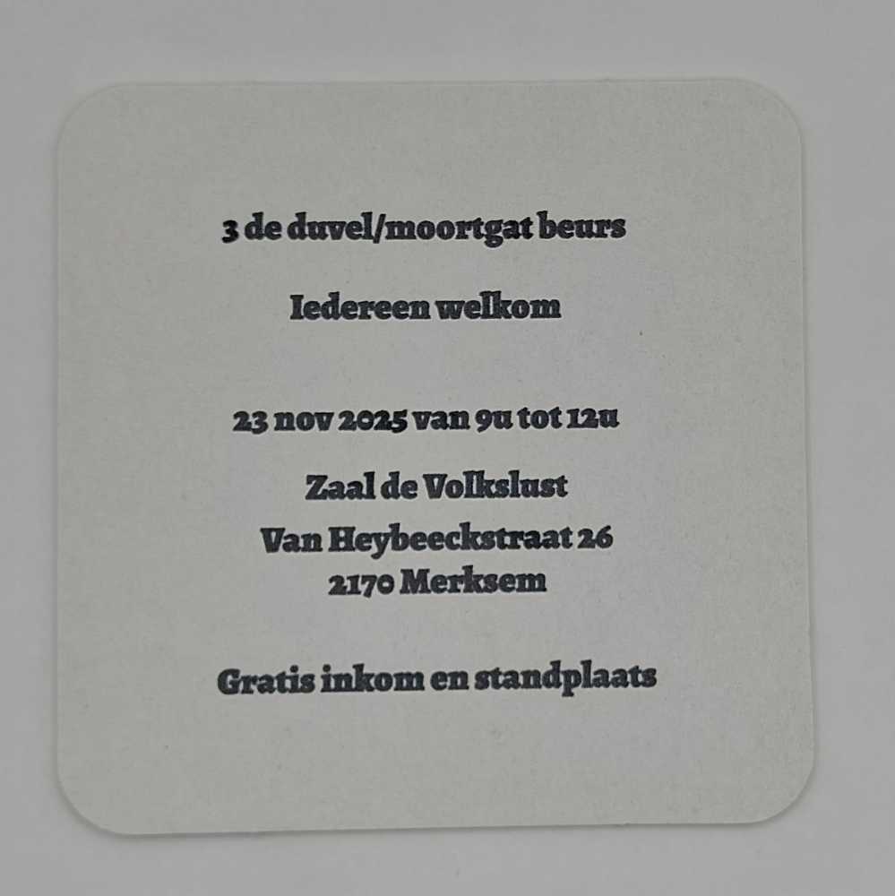 Duvel - Moortgat Beurs 23 November 2025 Merxem 1  art collectible - Main Image 2