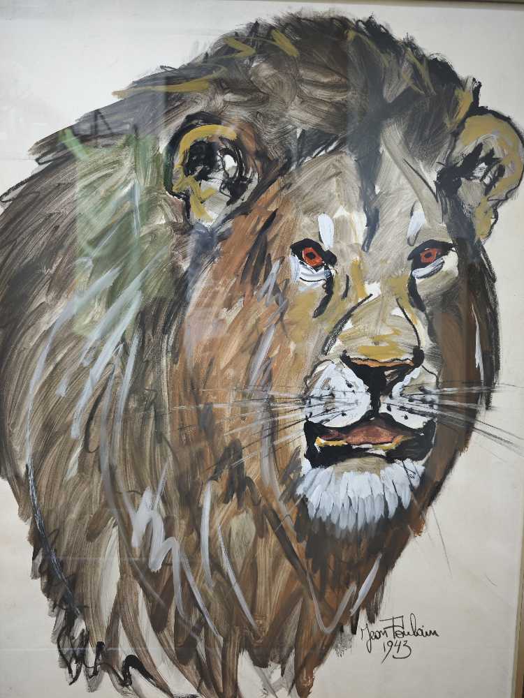 Le Lion - Poulain Jean art collectible - Main Image 2