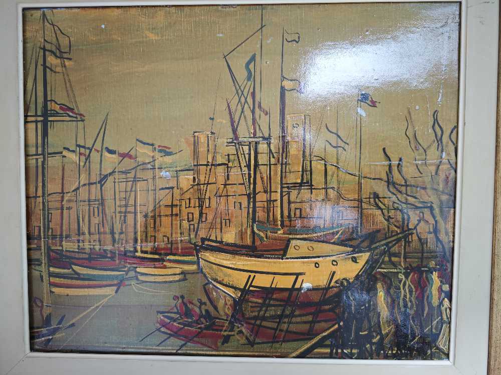 Le Port De Cannes - Poulain Michel Marie art collectible - Main Image 2