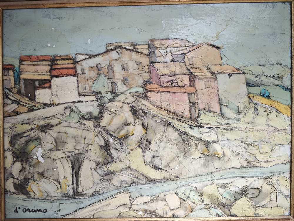 Village Corse - Ambrogiani dit d’Orcino Toussaint art collectible - Main Image 2