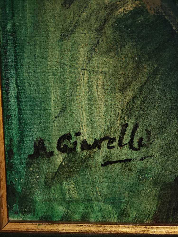 Portrait De Femme Au Foulard Lisant  - Gianelli Antoine art collectible - Main Image 4