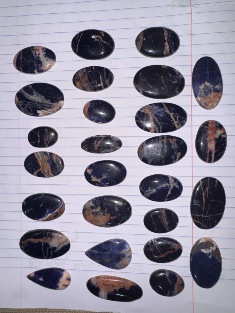 Sodalite Cabs  art collectible - Main Image 2
