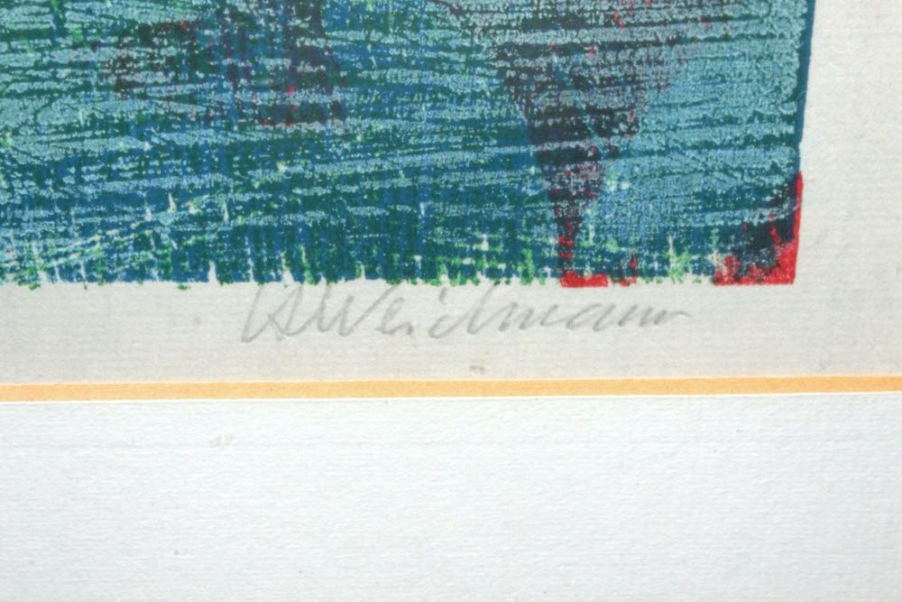 Wilder Mann - Hans Basel, 1918 - Basel, 1997 Weidmann art collectible - Main Image 2