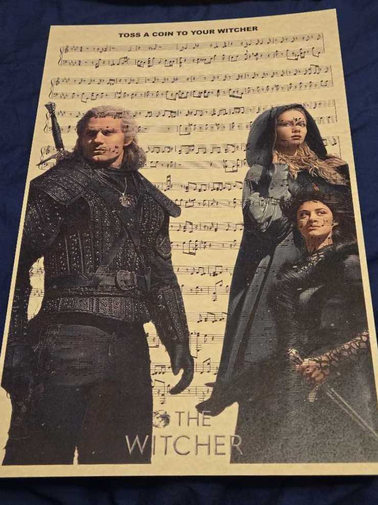 2002 Attack Of The Clones Action Figure Checklits Poster