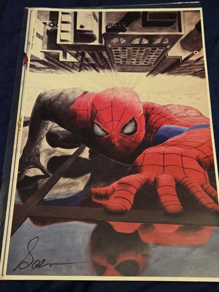 Poison Ivy Color Sketch Print