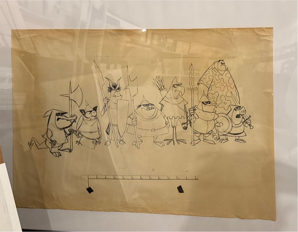 Model Sheet Maleficient Comparison Sheet  art collectible - Main Image 2