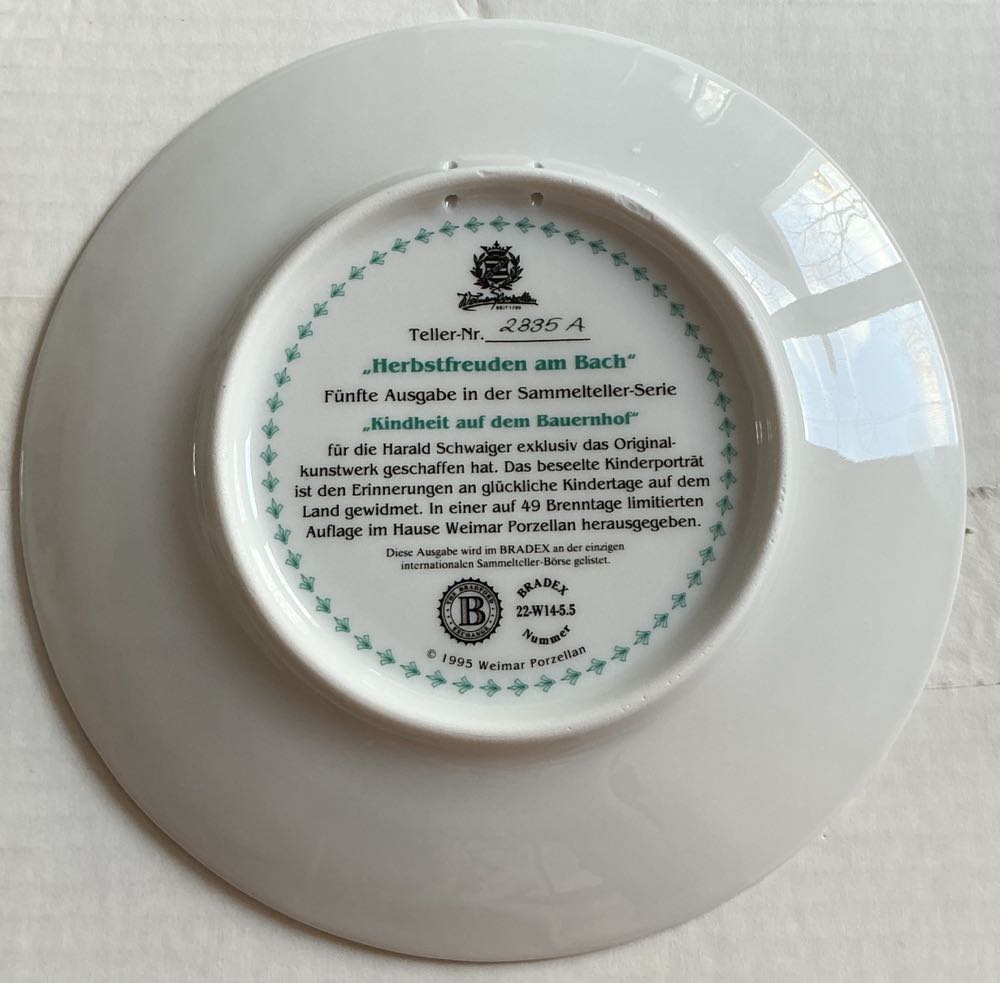 Herbstfreuden am Bach - Harald Schwaiger art collectible - Main Image 2