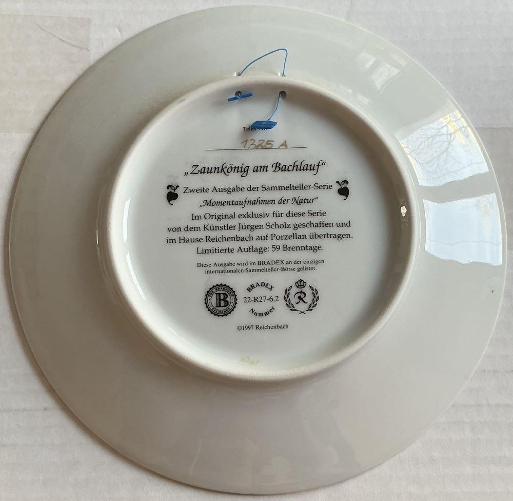 Zaunkönig am Bachlauf - Jürgen Scholz art collectible - Main Image 2