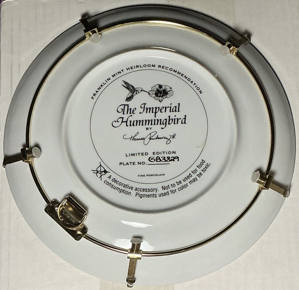 The Imperial Hummingbird - Theresa Politowicz art collectible - Main Image 2