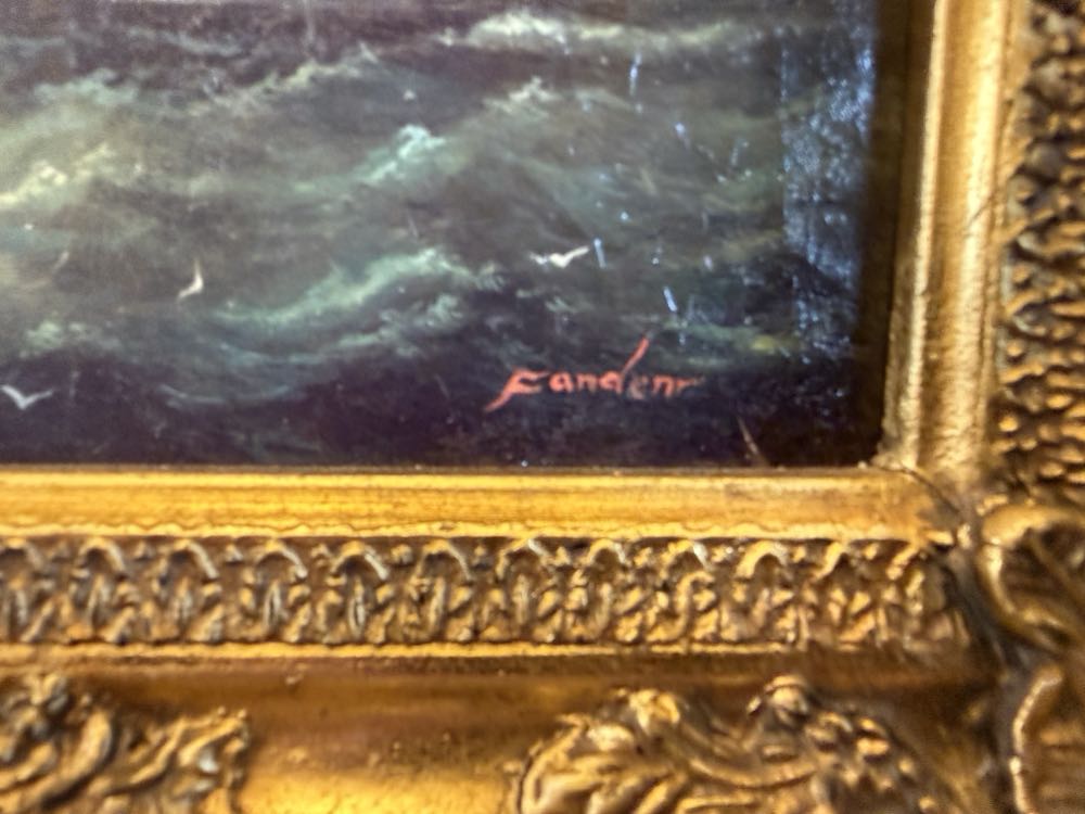 Clipper Ship - Fondent art collectible - Main Image 3