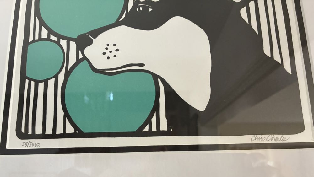 Pair of Dog Prints  art collectible - Main Image 3