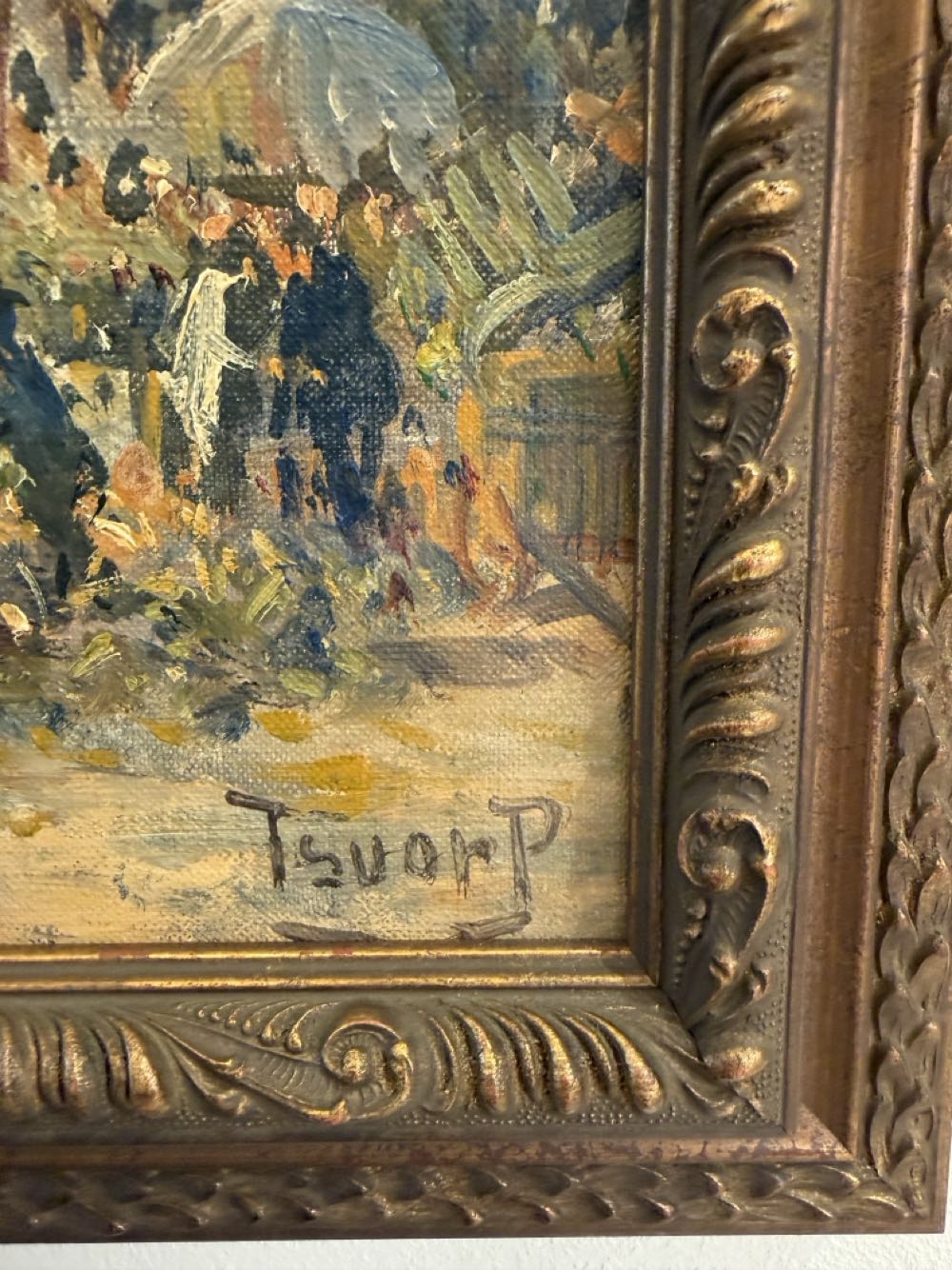 Market Scene in Rouen - TsuarP art collectible - Main Image 3