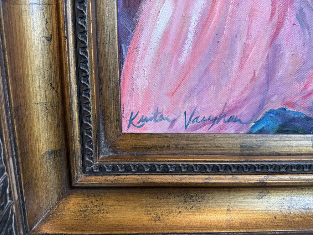 Mason and Abby at Elizabeth’s Wedding - Kristen Vaughan Hess art collectible - Main Image 3