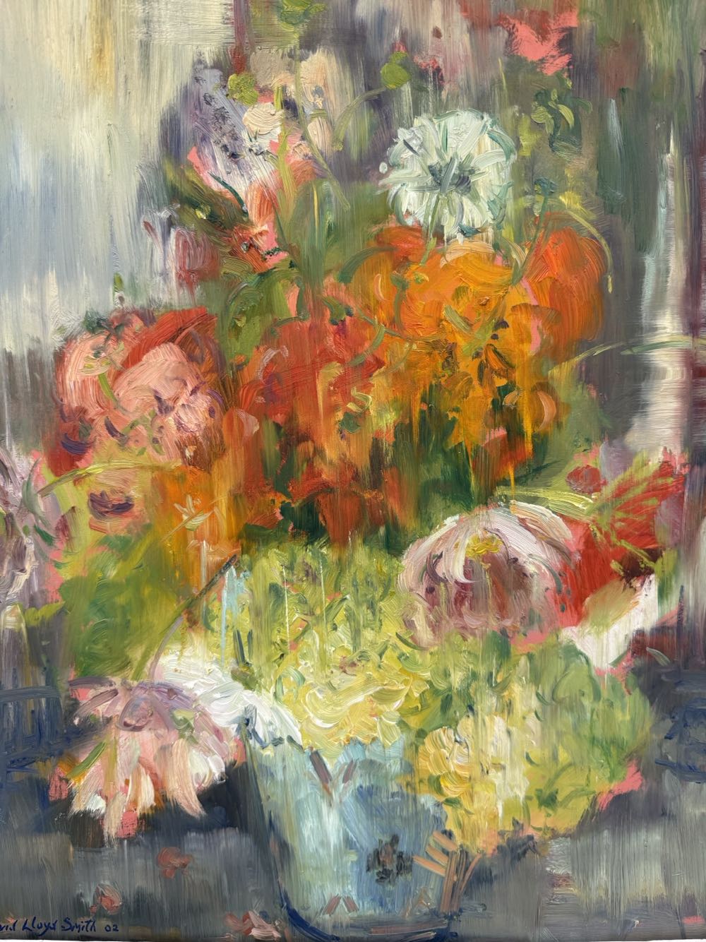 English Bouquet - David Lloyd Smith art collectible - Main Image 2